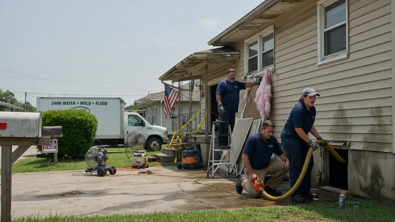 Water Damage Repair in Parkman, WY near me